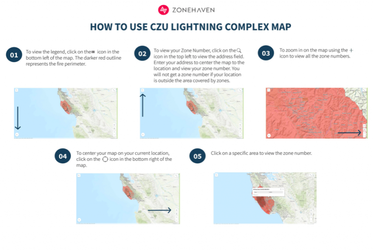 How to use Evacuation Map (zonehaven) Fire Safe San Mateo